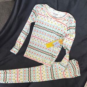 Cat & Jack Festive Patterned Pajama Set